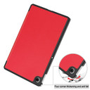 Tab 10.1" 2025 Tb311    Tri-Fold Pu Case    [Red]