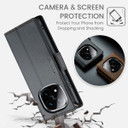 Xiaomi Redmi Note 14 Pro Plus 5G      Pu Wallet Case    [Black]