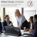 Oppo Reno 13 F 5G      Pu Wallet Case    [Black]