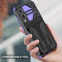 Galaxy S25 Edge      Heavy Duty Case    [Purple]