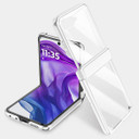 Razr 50 Ultra      Electroplated Hinge Case    [Silver]