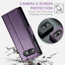 Google Pixel 9A      Pu Wallet Case    [Purple]