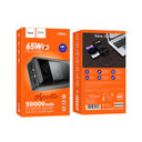 Hoco 65W PD+QC Power Bank w/ LED % Display, Torch Light (50000mAh) (DB81A)