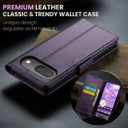Google Pixel 9 Pro      Pu Wallet Case    [Purple]