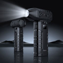 Hoco Portable High-Power Fan with 80,000 RPM Ultra-High Speed, Rechargeable Cooling Fan with Digital Display (HX67)