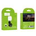 Hoco Portable Mini LED Fill Light, 9 Levels of Dimming, 2700K-6500K Color Temperature Range (K28)