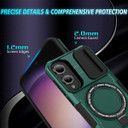 Samsung Galaxy S25 Edge      Magsafe Sliding Cover Case    [Teal]