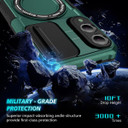 Samsung Galaxy S25 Edge      Magsafe Sliding Cover Case    [Teal]