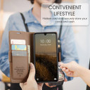 Xiaomi Poco C65      Pu Wallet Case    [Brown]