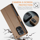 Xiaomi Poco C65      Pu Wallet Case    [Brown]