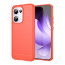 Oppo Reno 13 5G      Carbon Fibre Case    [Red]