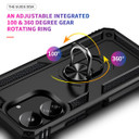 Xiaomi Poco C65      Military Armour Case    [Black]