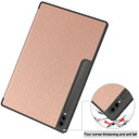 Samsung Galaxy Tab S10 Ultra X920    Tri-Fold Pu Case    [Rosegold]
