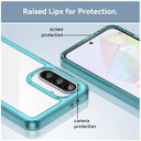 Samsung Galaxy A36 5G      Soft Gel Case    [Clear Blue]