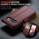 Google Pixel 9 Pro      Pu Wallet Case    [Maroon]