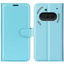 Nothing Phone (3A) Pu Wallet Case [ Light Blue ]