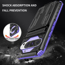 Google Pixel 9 Pro      Heavy Duty Case    [Purple]