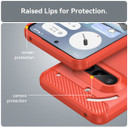Nothing Phone (3A)      Carbon Fibre Case    [Red]