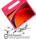 Samsung Galaxy Tab S10Fe Plus X620    Eva Shockproof Case    [Rose]