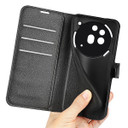 Nothing Phone (3A) Pro Pu Wallet Case [ Black ]