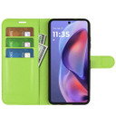 Moto G05      Pu Wallet Case    [Green]