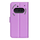 Nothing Phone (3A) Pu Wallet Case [ Purple ]