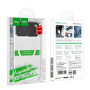 Hoco Magnetic Clear Case w/ 4 Corner Air Cushion, MagSafe Compatible (MAG) - [ iPhone 17 Pro Max ]