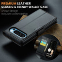 Google Pixel 10 Pro Xl      Pu Wallet Case    [Black]