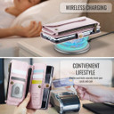 Samsung Galaxy Z Fold 5      Crossbody Wallet    [Pink]