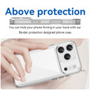 Iphone 17 Pro      Soft Gel Case    [Clear]