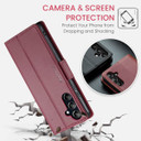 Samsung Galaxy A17 5G      Pu Wallet Case    [Maroon]