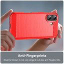 Iphone 17      Carbon Fibre Case    [Red]