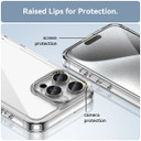 Iphone 16 Pro Max      Soft Gel Case    [Clear]