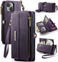 Iphone 14 Plus      Crossbody Wallet    [Purple]