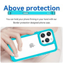 Iphone 14 Pro      Soft Gel Case    [Clear Blue]