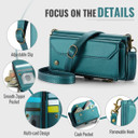 Samsung Galaxy Z Fold 6      Crossbody Wallet    [Teal]