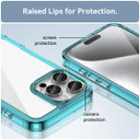 Iphone 16 Pro Max      Soft Gel Case    [Clear Blue]