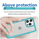 Iphone 15 Pro Max      Soft Gel Case    [Clear Blue]