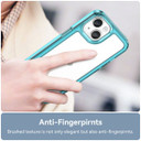 Iphone 14      Soft Gel Case    [Clear Blue]