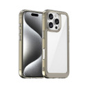 Iphone 16 Pro      Soft Gel Case    [Clear Grey]