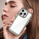 Iphone 16 Pro      Soft Gel Case    [Clear Grey]