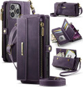 Iphone 16 Pro Max      Crossbody Wallet    [Purple]