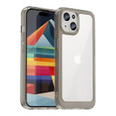Iphone 15      Soft Gel Case    [Clear Grey]