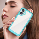 Iphone 16      Soft Gel Case    [Clear Blue]
