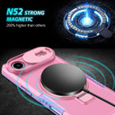 Iphone 17 Air      Magsafe Sliding Cover Case    [Pinkwhite]