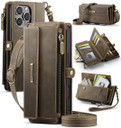 Iphone 16 Pro Max      Crossbody Wallet    [Coffee]