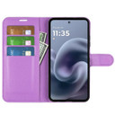 Moto G86      Pu Wallet Case    [Purple]