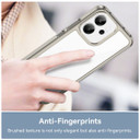 Oppo Reno 14 F 5G      Soft Gel Case    [Clear Grey]