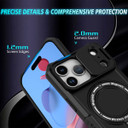 Iphone 17 Pro Max      Magsafe Sliding Cover Case    [Black]