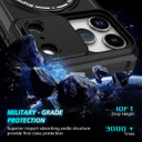 Iphone 17 Pro Max      Magsafe Sliding Cover Case    [Black]